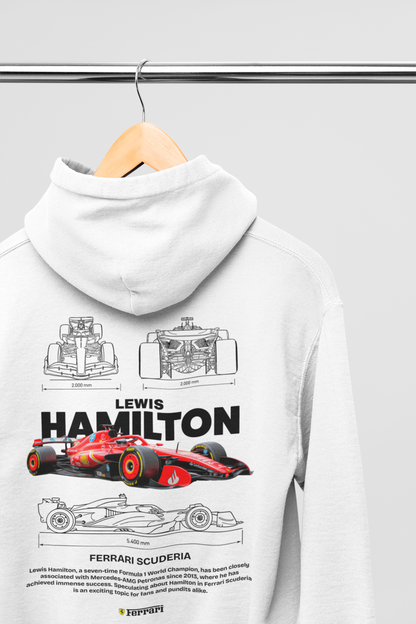 Ferrari: Lewis Hamilton - hoodie